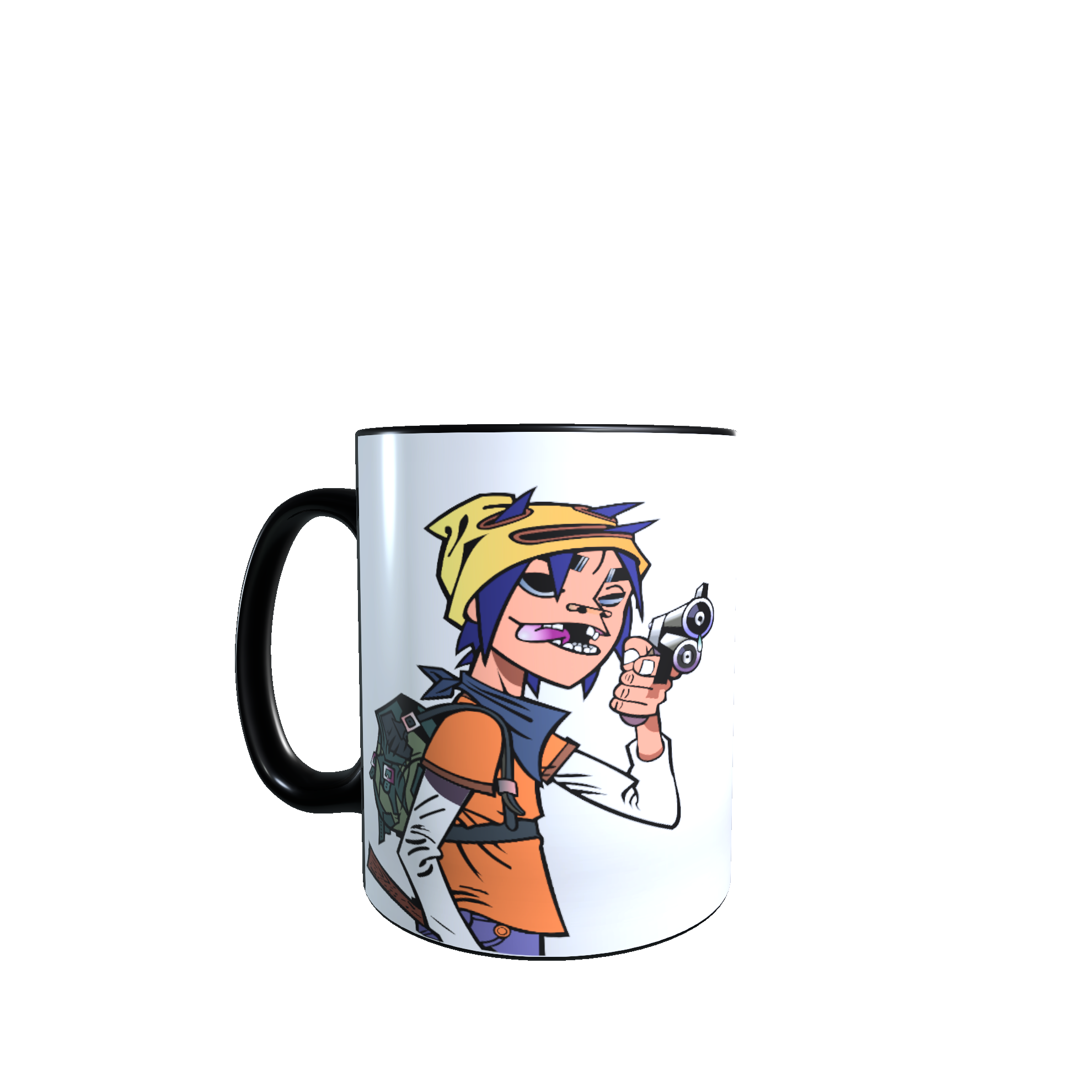 Taza - Tazón MAGICO Cambia Color - 2-D, Gorillaz