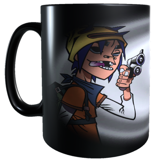 Taza - Tazón MAGICO Cambia Color - 2-D, Gorillaz