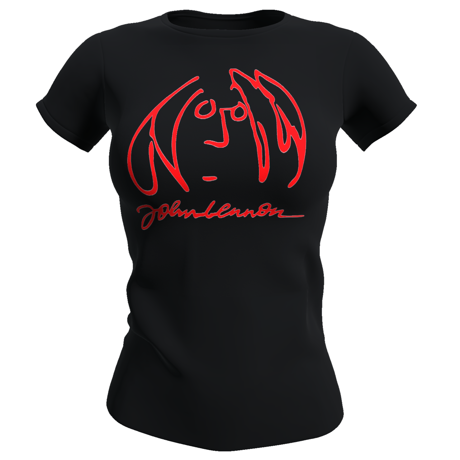 Polera Mujer John Lennon / Imagine - Beatle (100% Algodón)