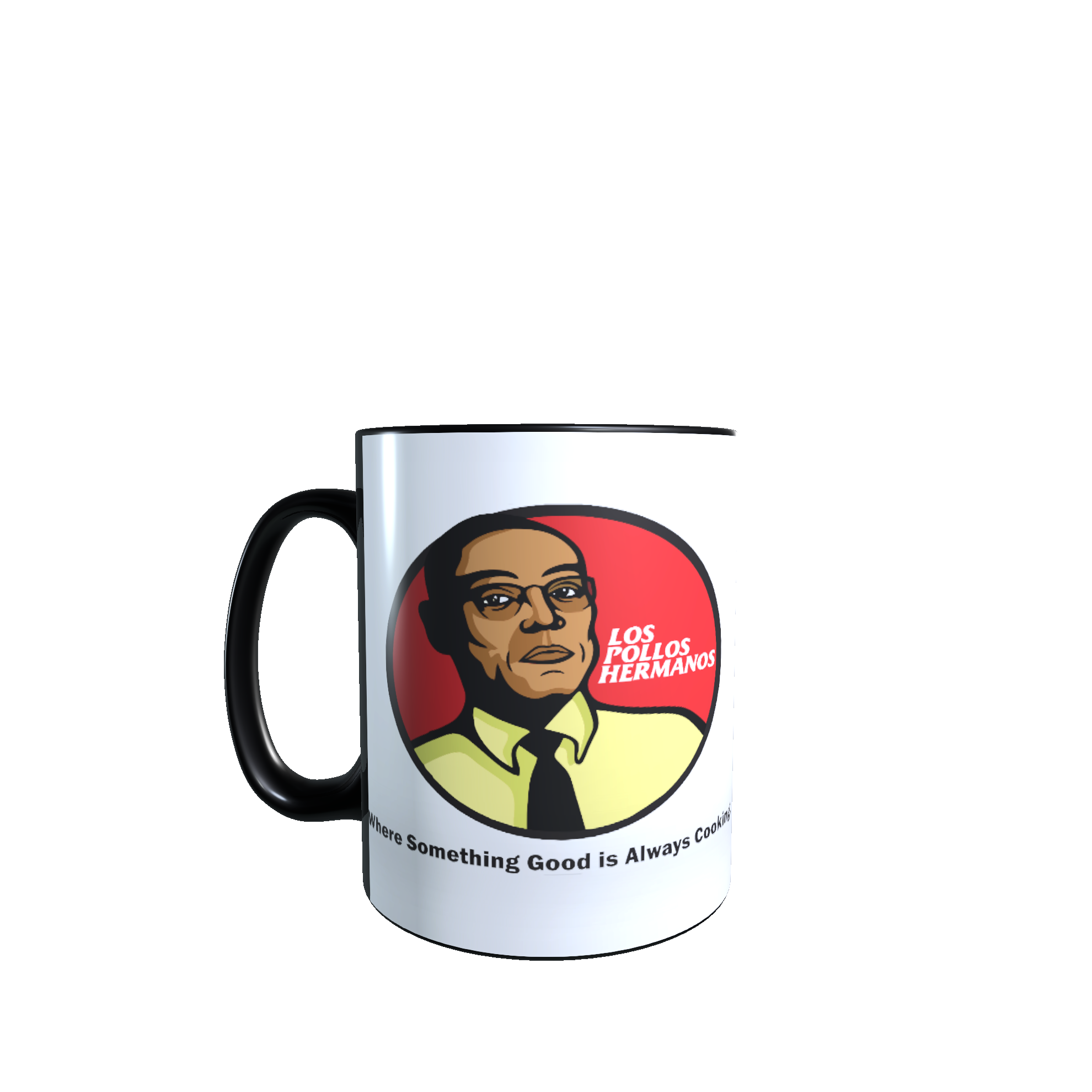 Taza - Tazón MAGICO Cambia Color - Breaking Bad / Gustavo Fring - Los Pollos Hermanos
