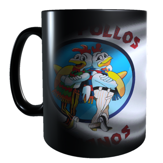 Taza - Tazón MAGICO Cambia Color -  Los Pollos Hermanos / Breaking Bad