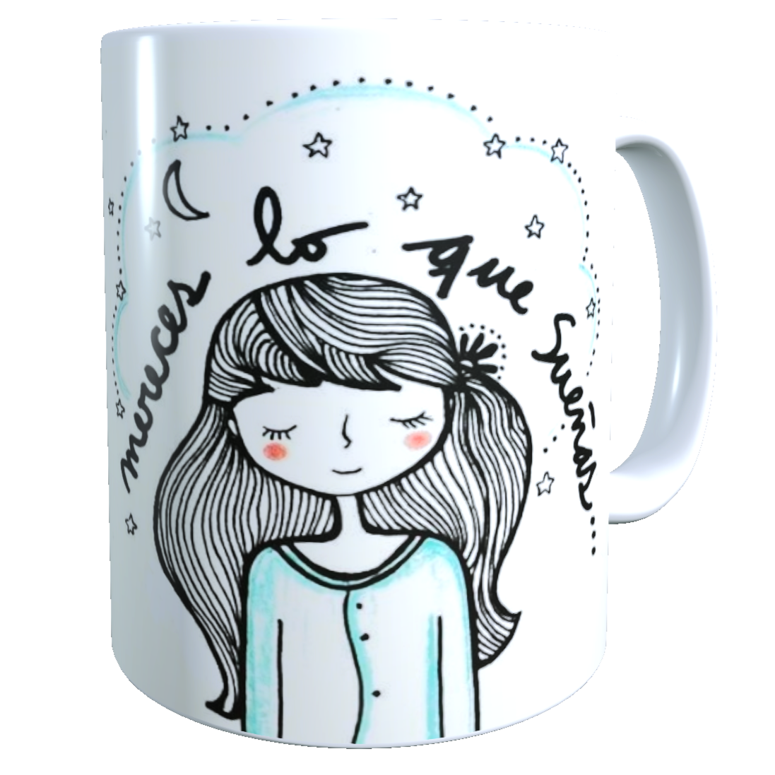 Taza - Tazón Mereces Lo Que Sueñas (Gustavo Cerati)