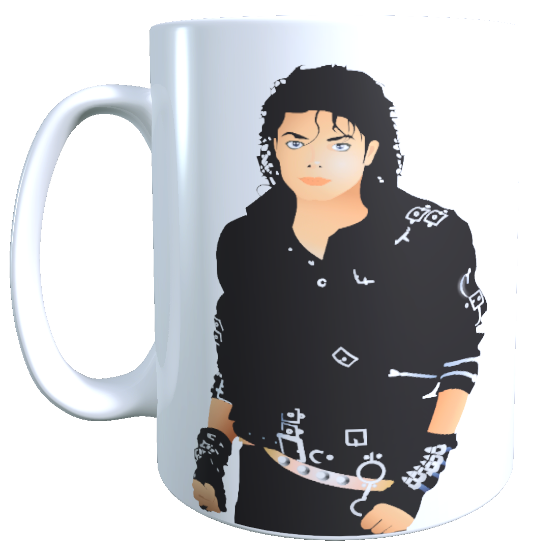 Taza - Tazón Michael Jackson (traje negro)