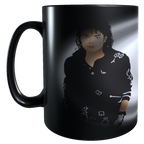 Taza - Tazón MAGICO Cambia Color - Michael Jackson (traje negro)