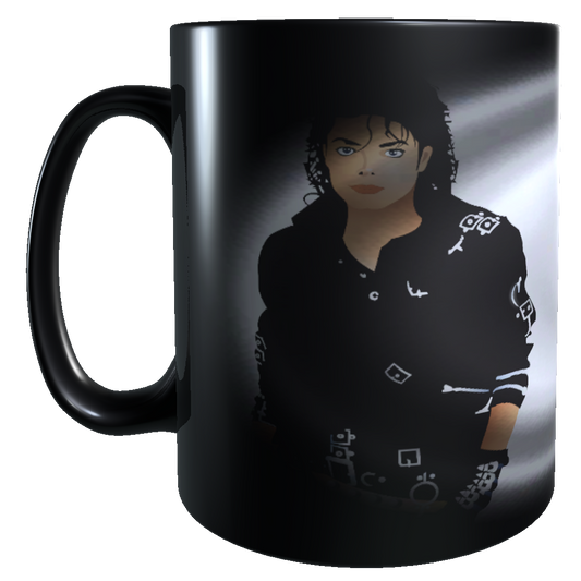 Taza - Tazón MAGICO Cambia Color - Michael Jackson (traje negro)