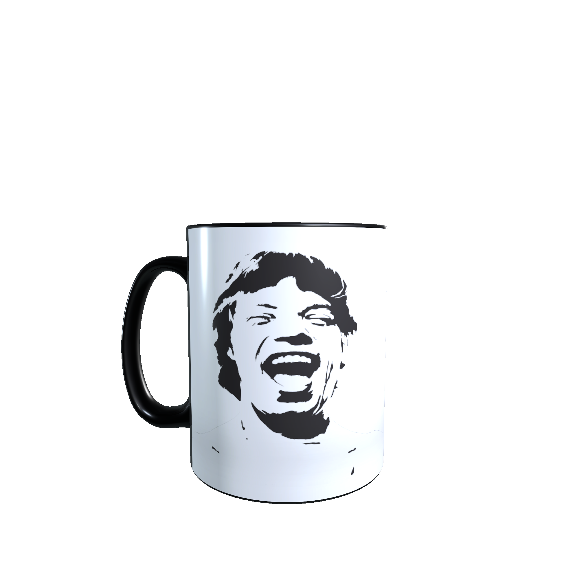 Taza - Tazón MAGICO Cambia Color - Mick Jagger (The Rolling Stones)