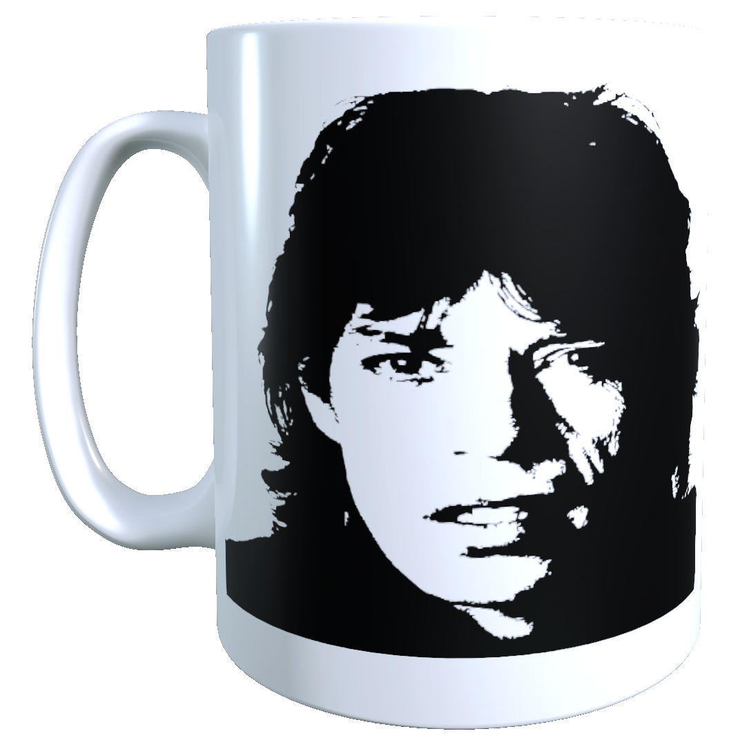 Taza - Tazón Mick Jagger, cara - (The Rolling Stones)