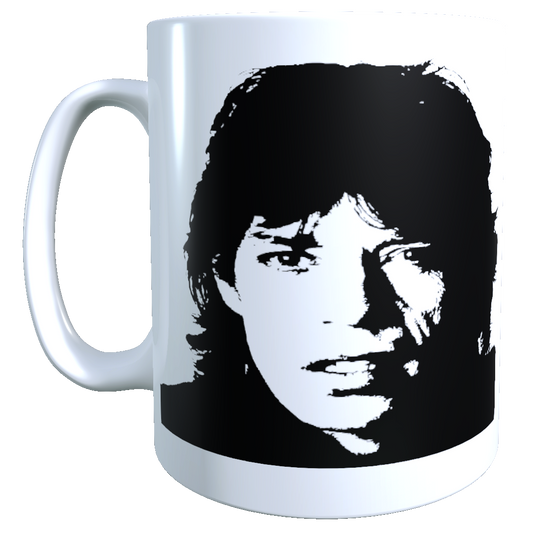 Taza - Tazón Mick Jagger, cara - (The Rolling Stones)