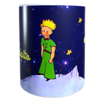 Taza -  Tazón El Principito (fondo azul)