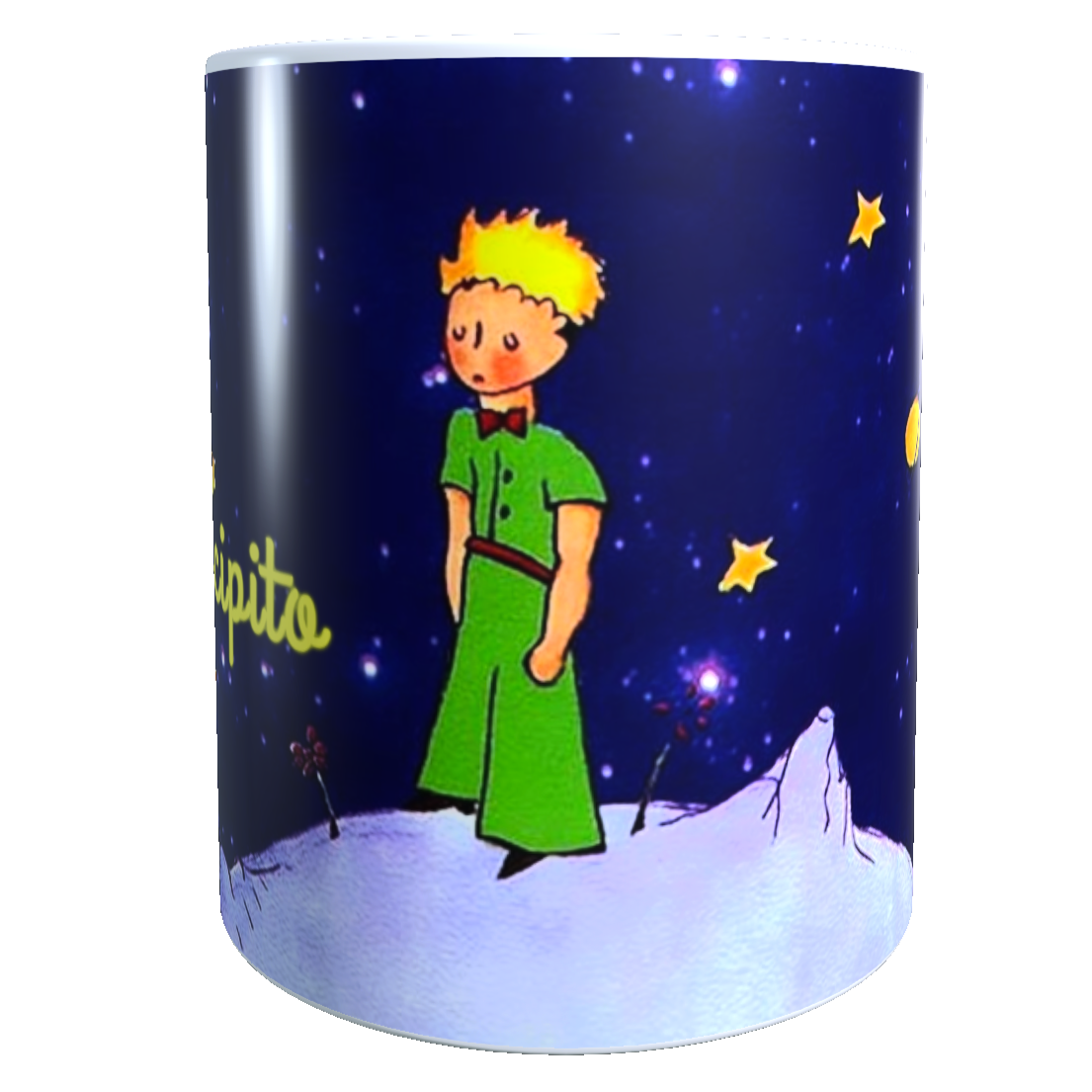 Taza -  Tazón El Principito (fondo azul)