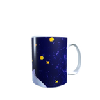 Taza -  Tazón El Principito (fondo azul)
