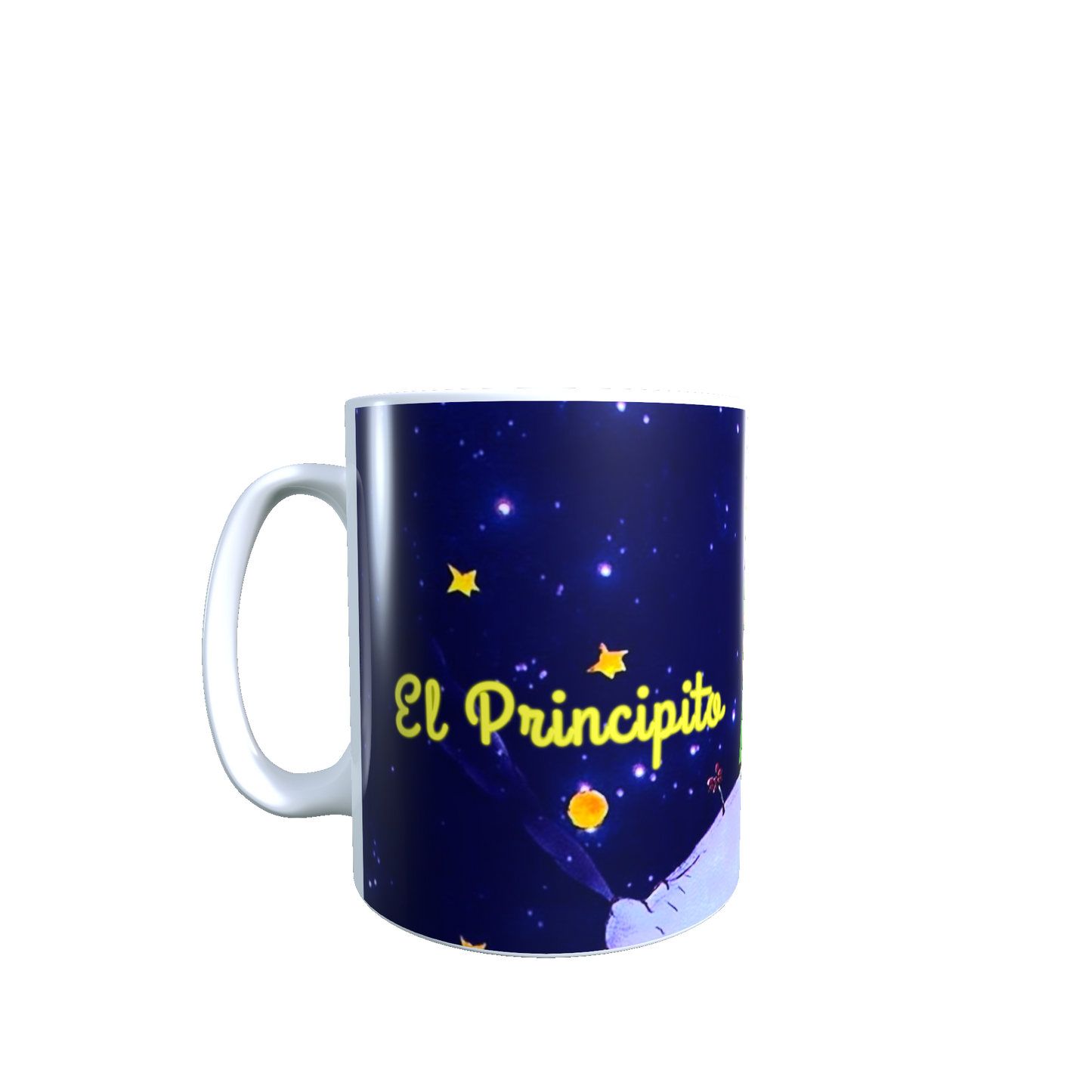 Taza -  Tazón El Principito (fondo azul)