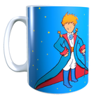 Taza -  Tazón El Principito (fondo celeste)