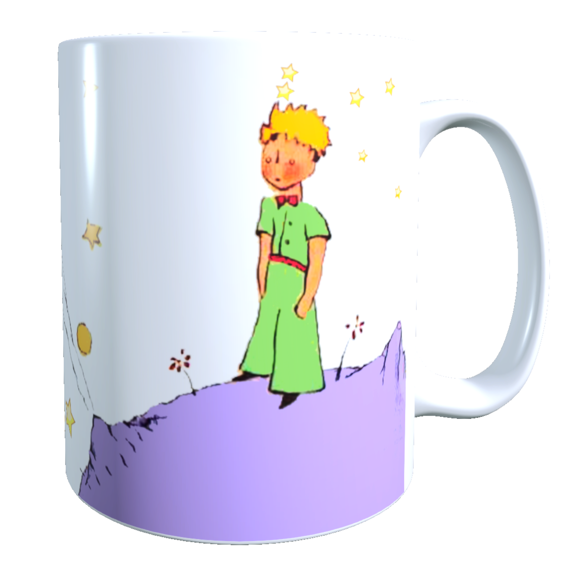 Taza -  Tazón El Principito con Frase (ROSA)