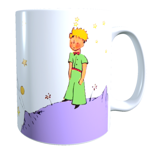 Taza -  Tazón El Principito con Frase (ROSA)