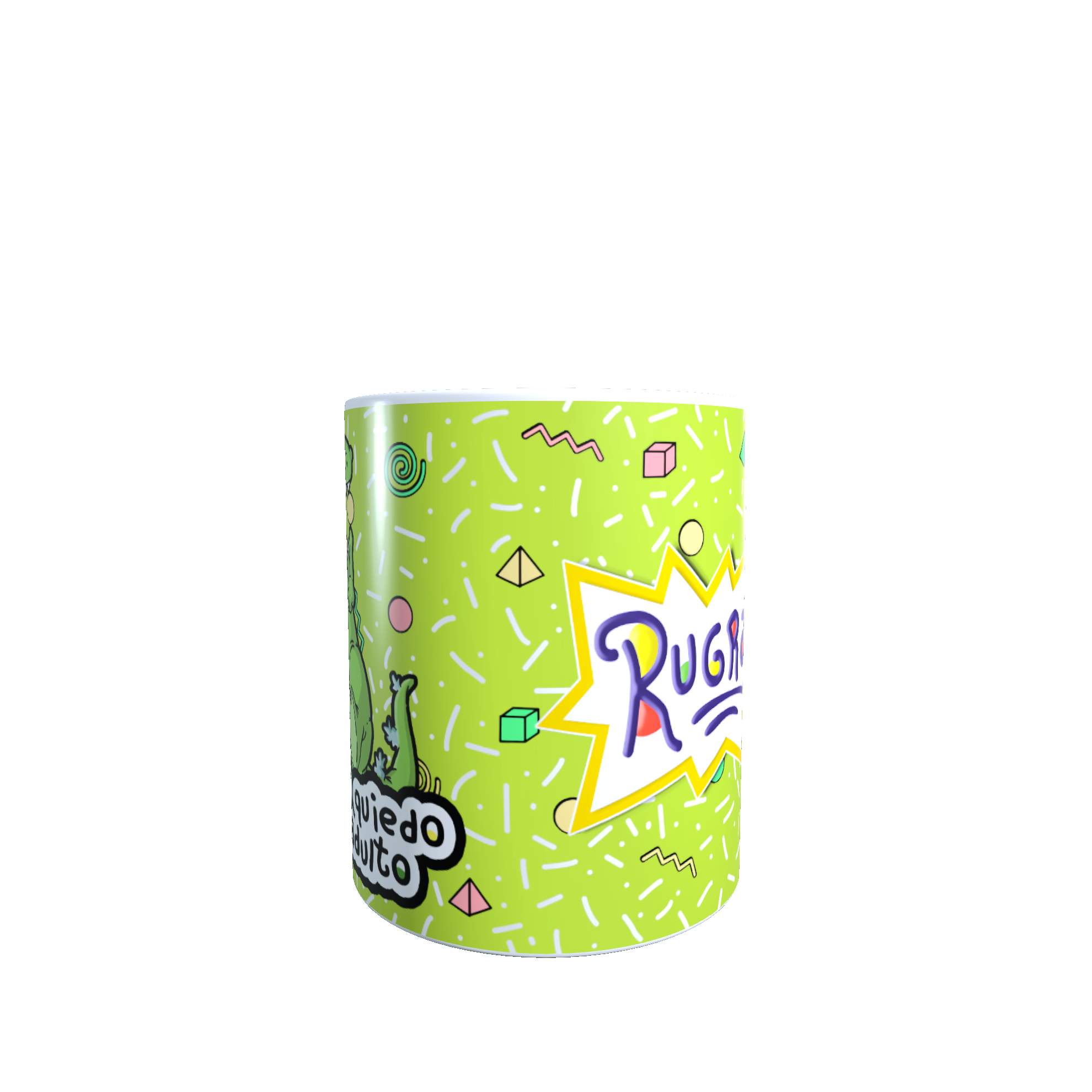 Taza - Tazón Rugrats -  Reptar / Aventuras en Pañales