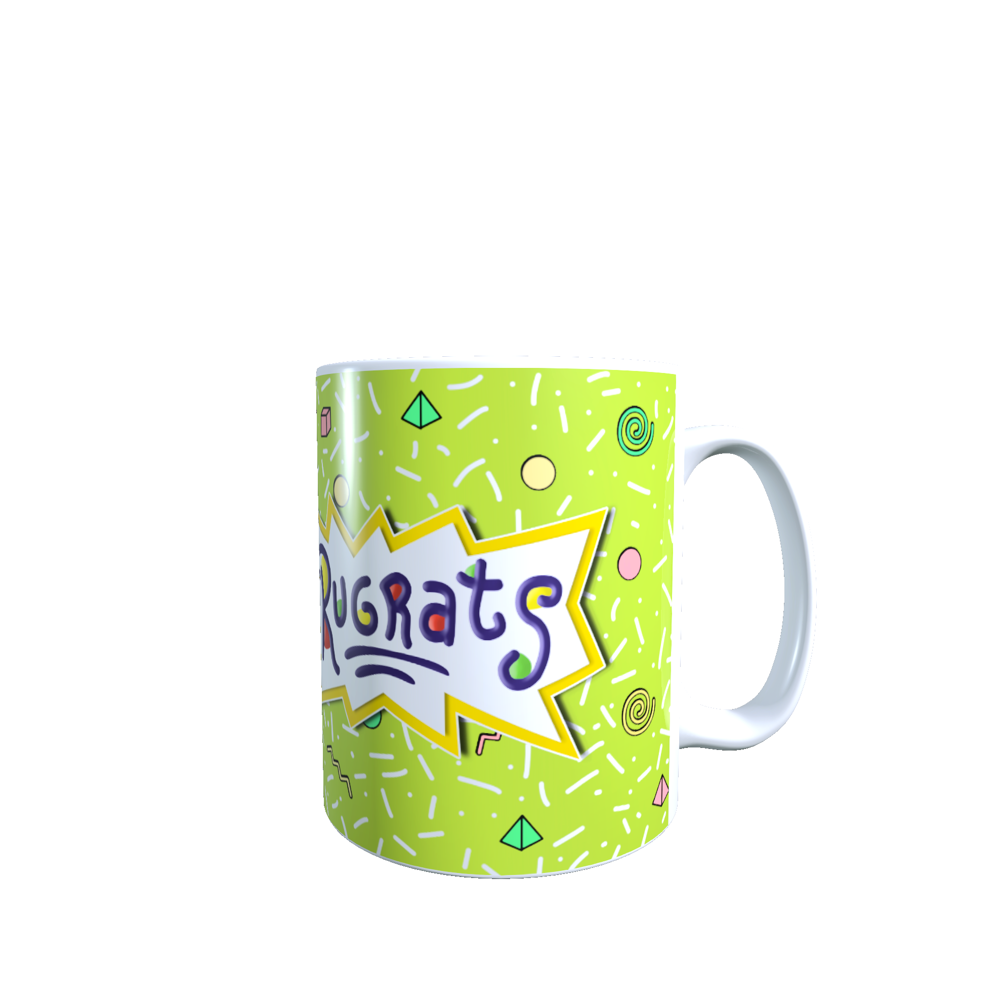 Taza - Tazón Rugrats -  Reptar / Aventuras en Pañales