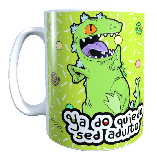 Taza - Tazón Rugrats -  Reptar / Aventuras en Pañales