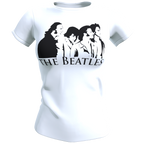 Polera Mujer The Beatles - Grupo (100% algodón)