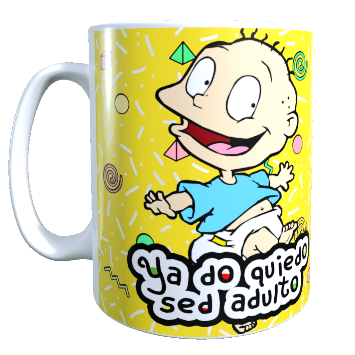 Taza - Tazón Rugrats -  Tommy / Aventuras en pañales