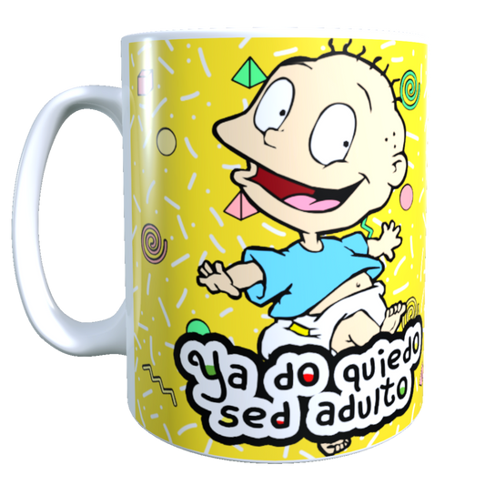 Taza - Tazón Rugrats -  Tommy / Aventuras en pañales